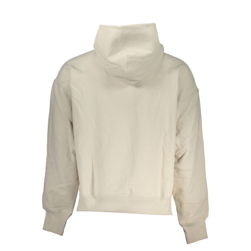 Calvin Klein Beige bomullströja för män