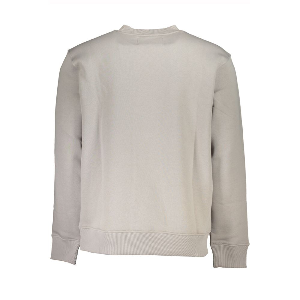 Calvin Klein Elegant Fleece-tröja med rund hals