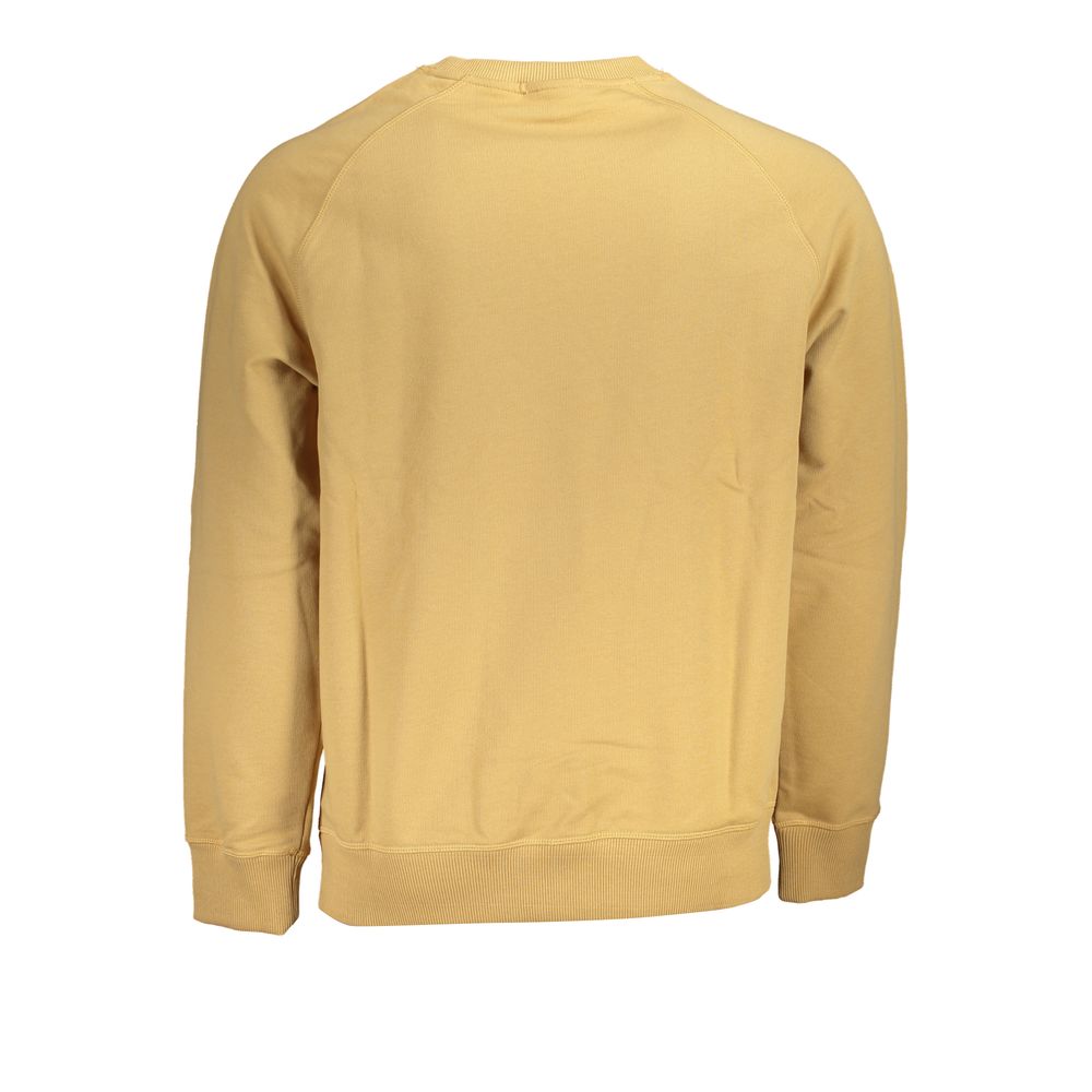Timberland Beige Rund Halsad Broderad Tröja