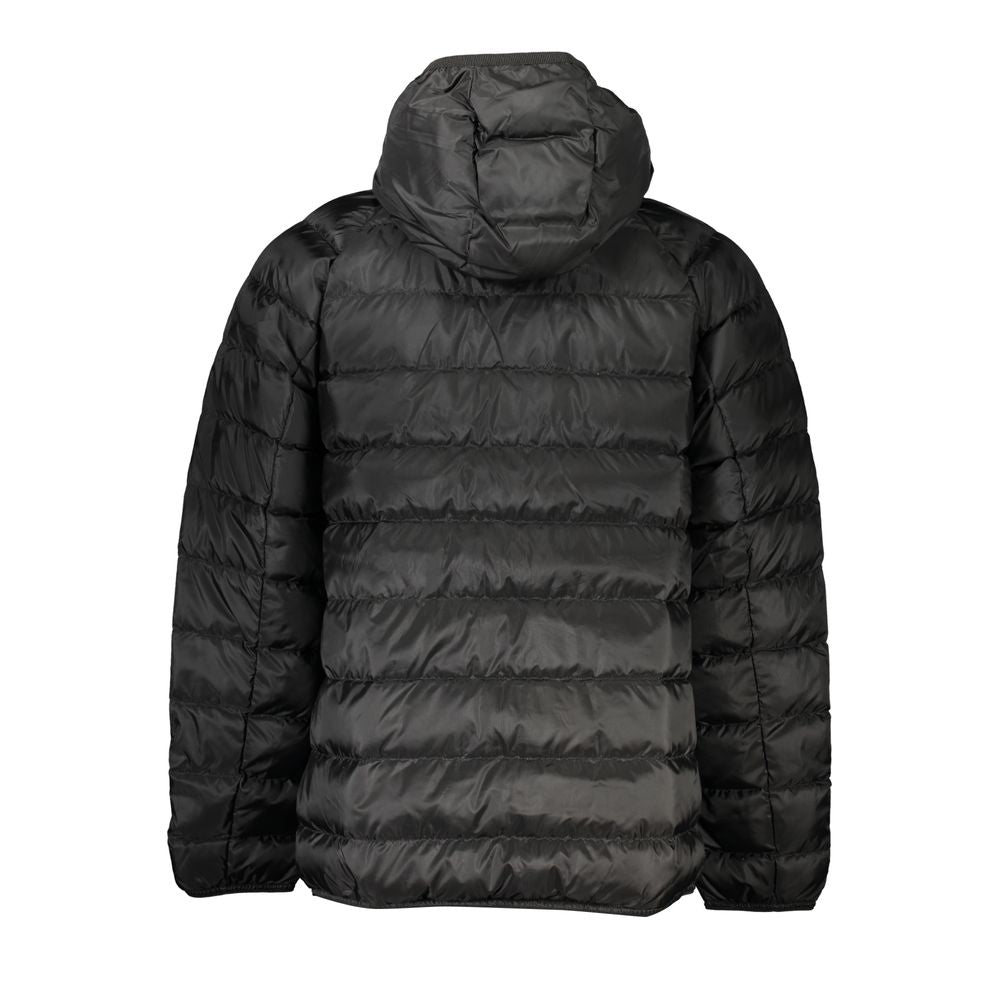 Tommy Hilfiger Elegant Svart Huvjacka