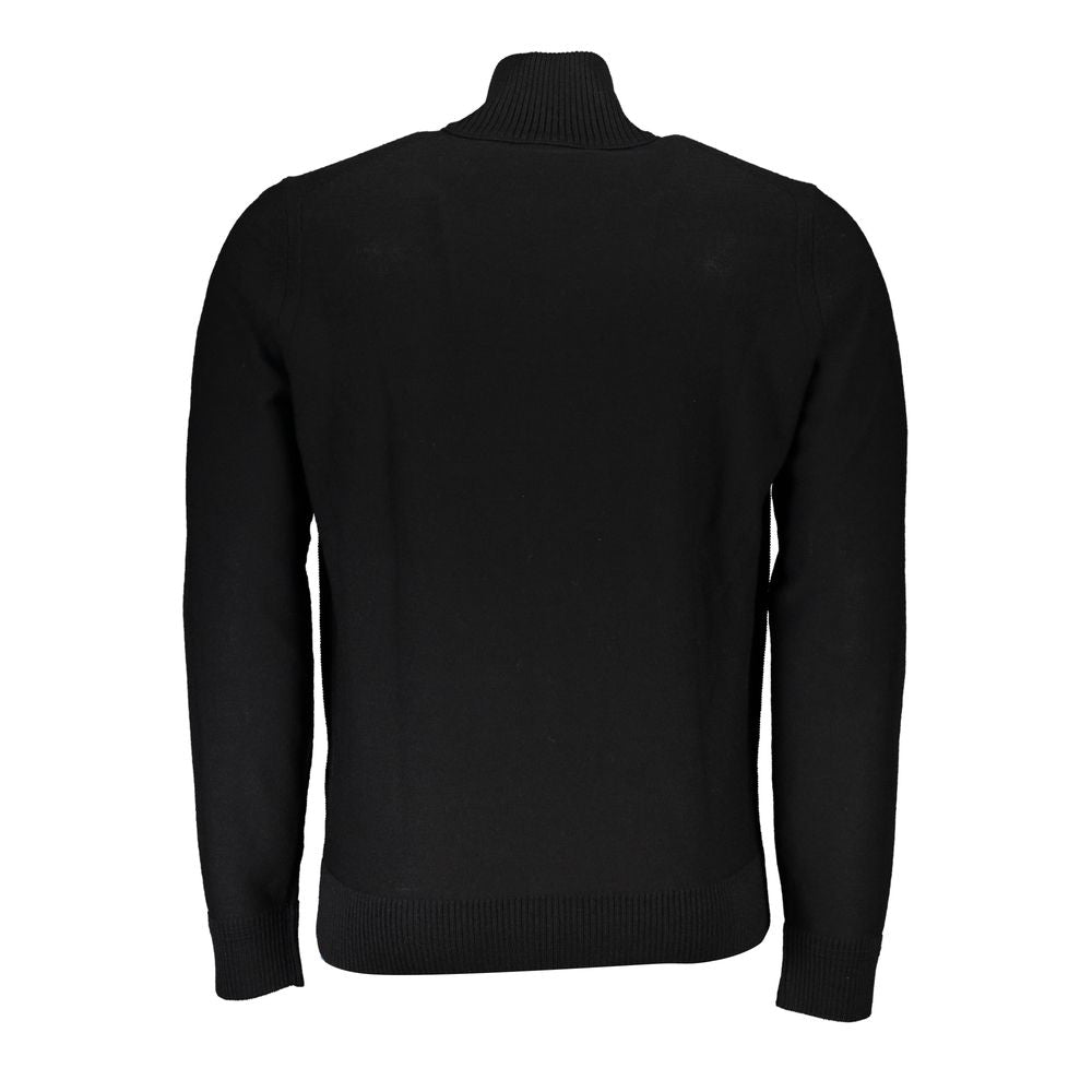 Hugo Boss svart ulltröja för män