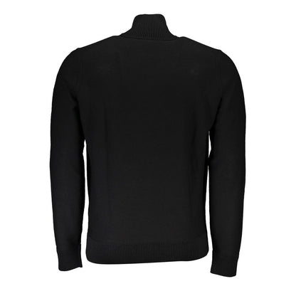 Hugo Boss svart ulltröja för män