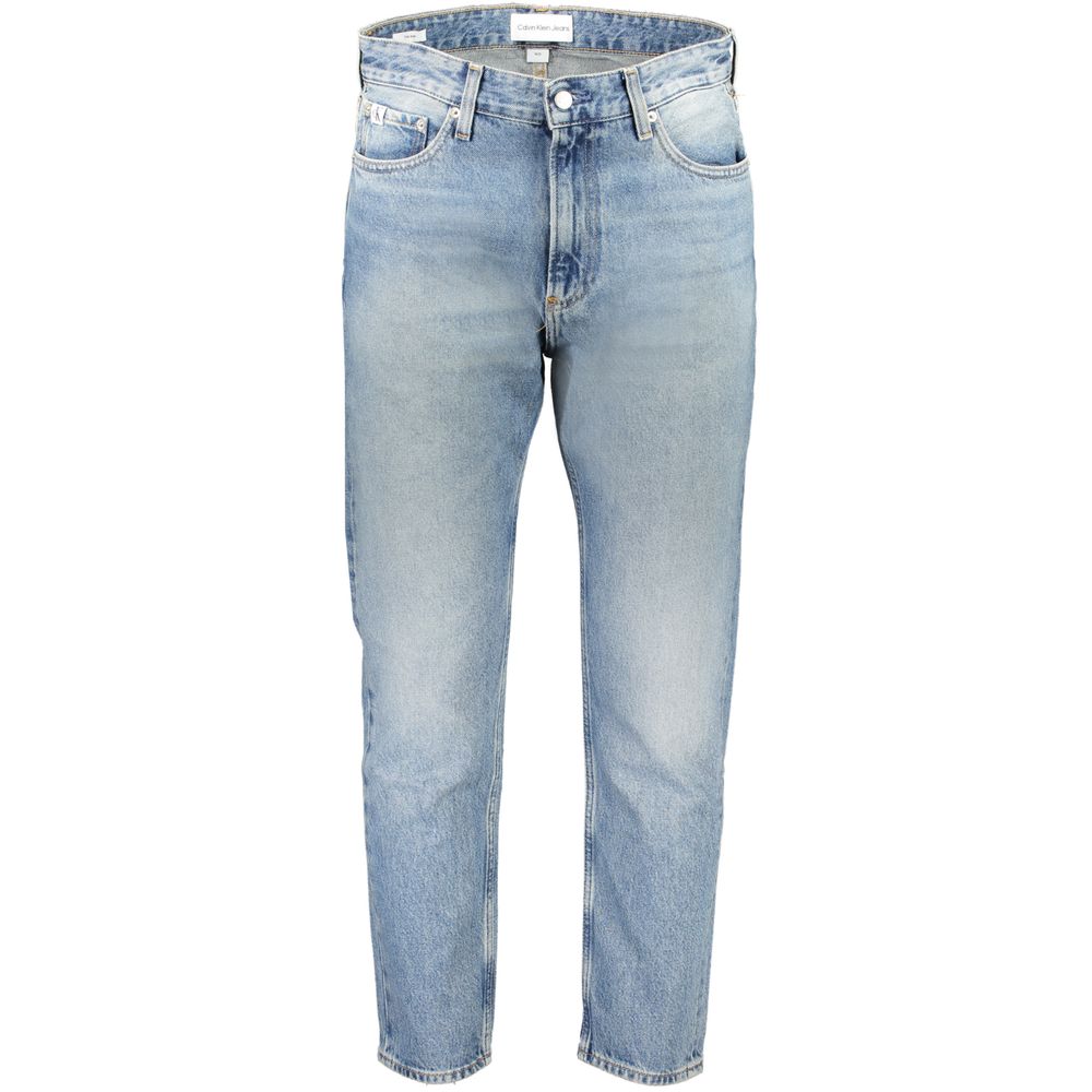 Calvin Klein Ljusblå Bomull Herrjeans