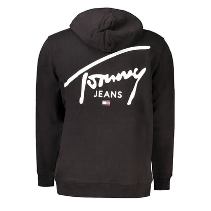 Tommy Hilfiger svart bomullströja för män