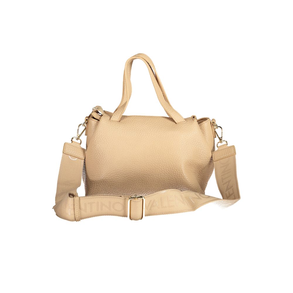 Mario Valentino Beige Polyeten Damhandväska