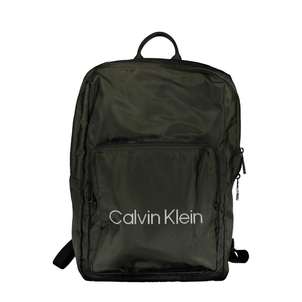 Calvin Klein Grön Polyester Herr Ryggsäck