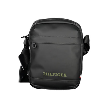 Tommy Hilfiger svart axelväska i polyeten