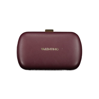 Mario Valentino Röd Polyeten Damhandväska