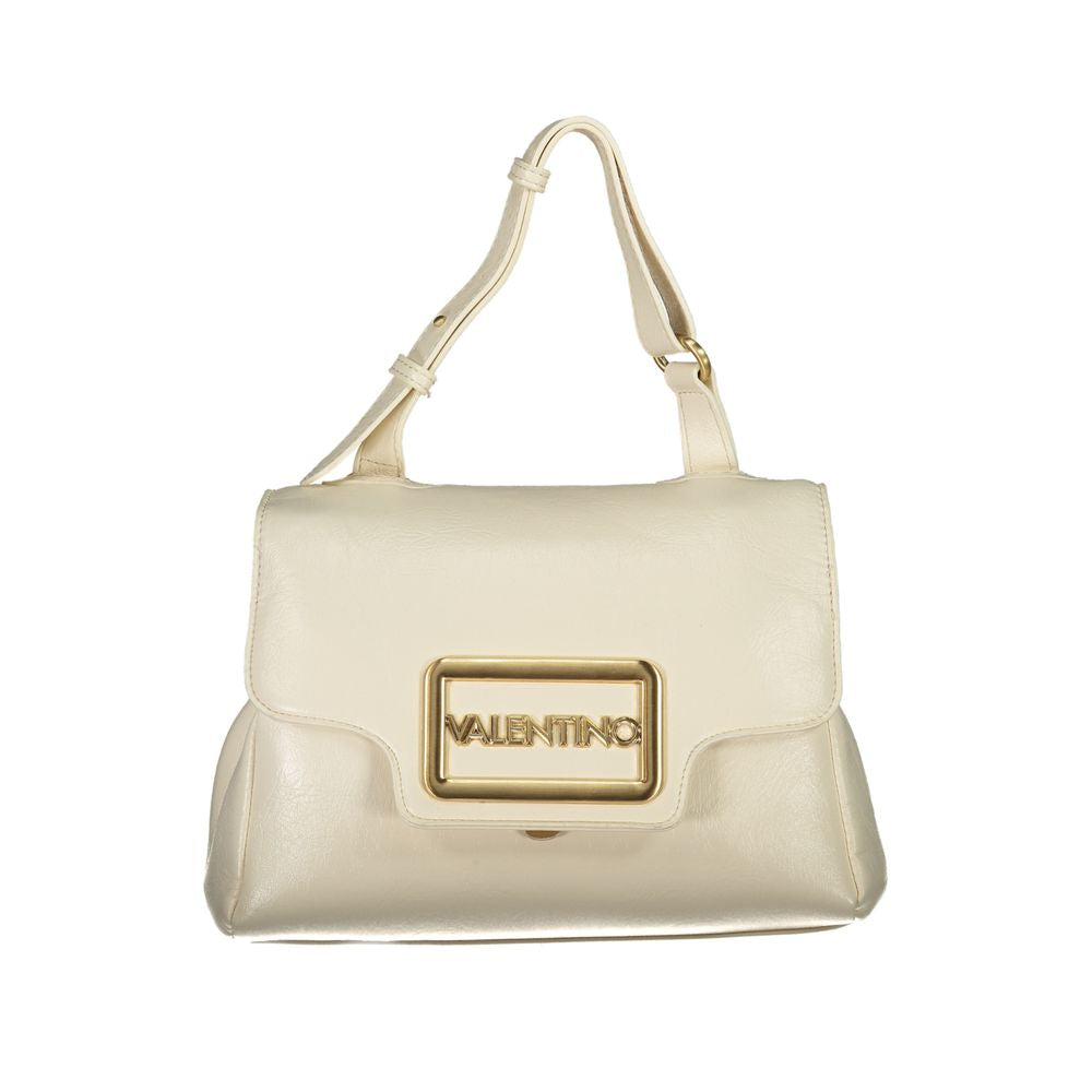 Mario Valentino Beige Polyeten Damhandväska
