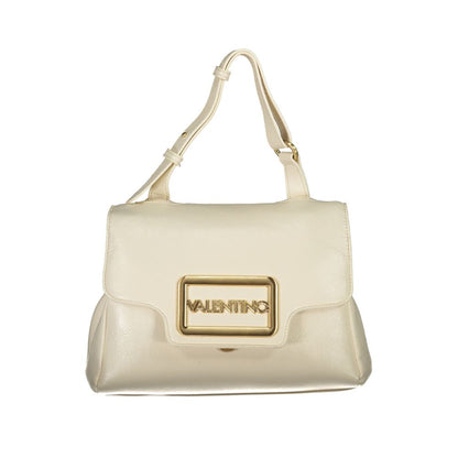 Mario Valentino Beige Polyeten Damhandväska