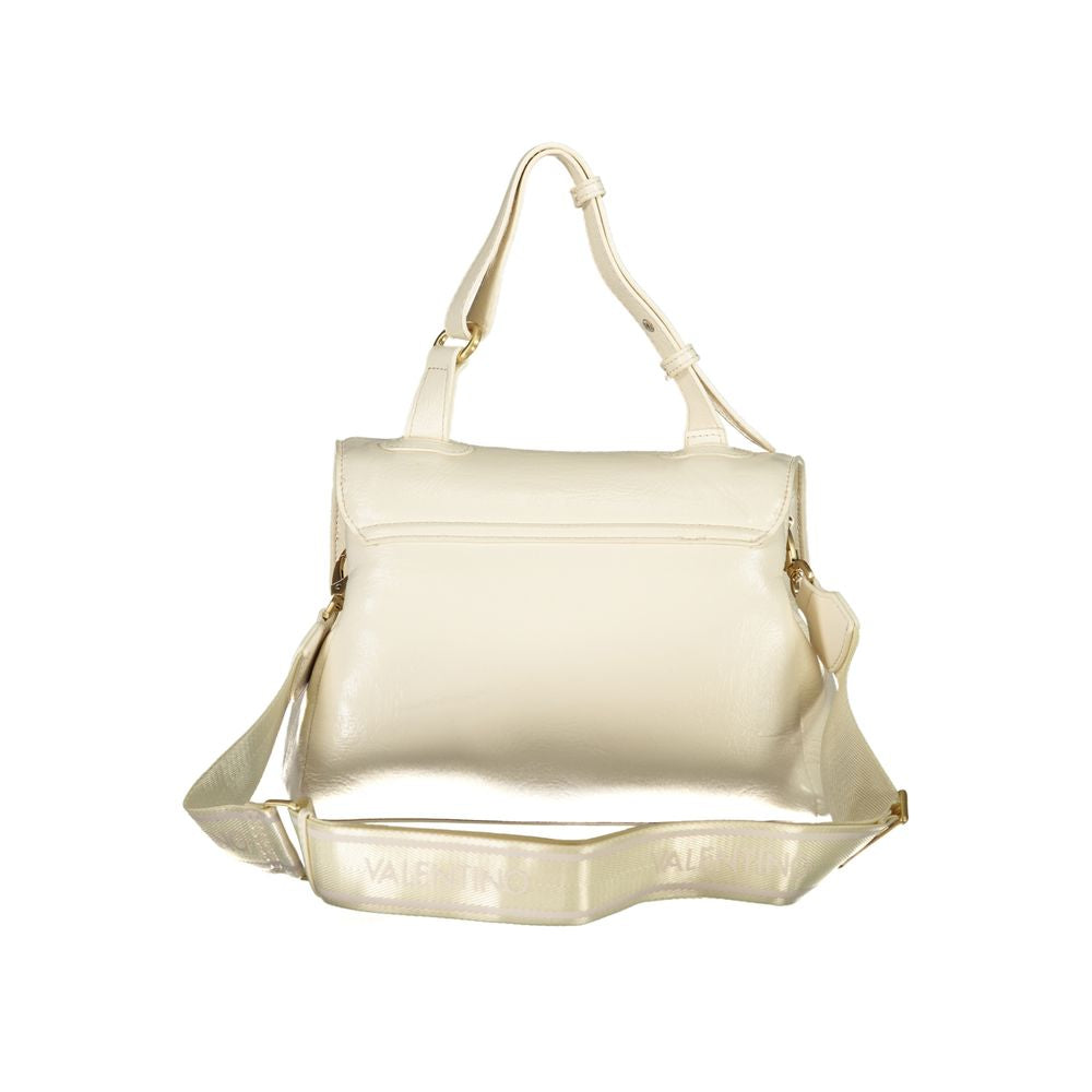 Mario Valentino Beige Polyeten Damhandväska