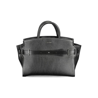 Calvin Klein svart polyeten handväska för kvinnor