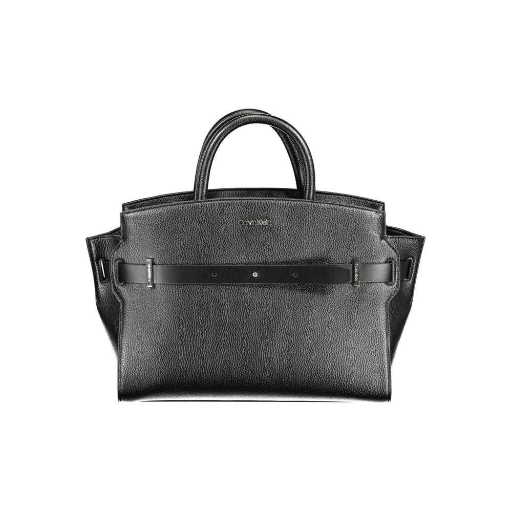 Calvin Klein svart polyeten handväska för kvinnor