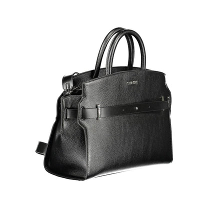 Calvin Klein svart polyeten handväska för kvinnor