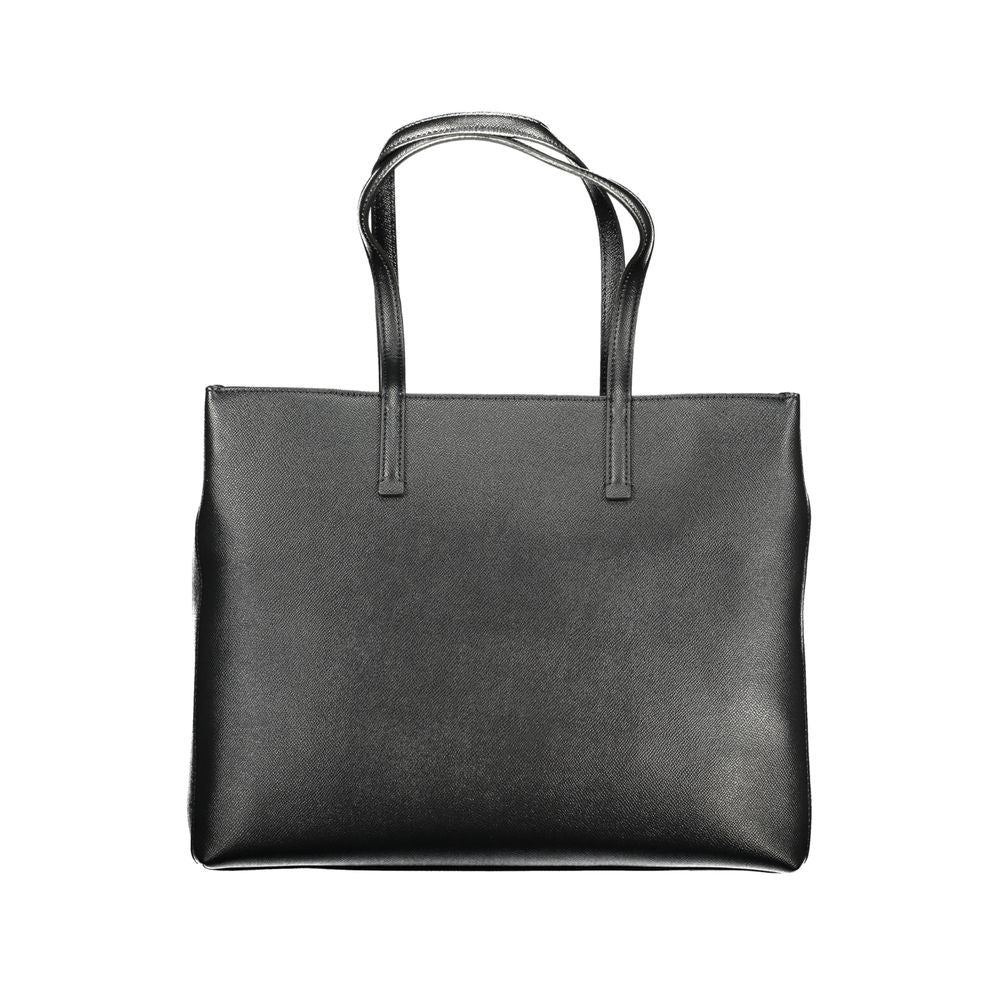 Calvin Klein svart polyeten handväska för kvinnor