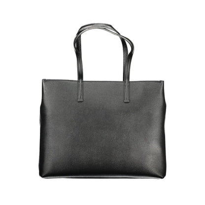 Calvin Klein svart polyeten handväska för kvinnor