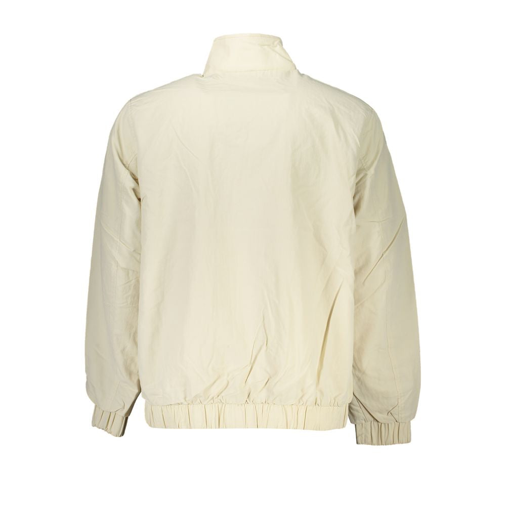 Tommy Hilfiger Beige Långärmad Jacka i Återvunnen Material