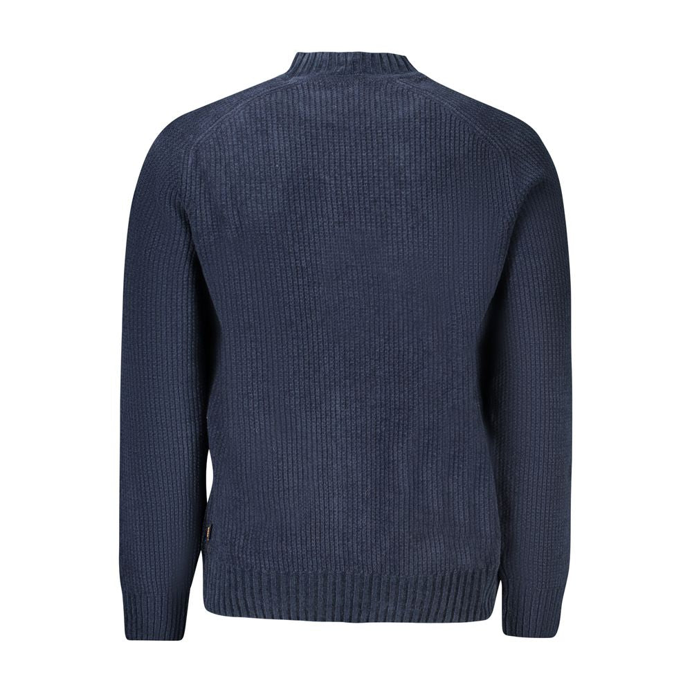 Hugo Boss Blå bomullströja för män