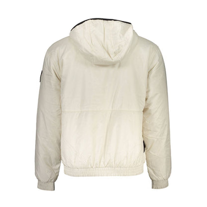Calvin Klein Elegant Beige Huvjacka – Tidlösa Ytterkläder