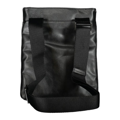 Calvin Klein Sleek svart axelväska med kontrastdetaljer