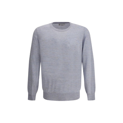 Brunello Cucinelli Kashmir- och sidentröja