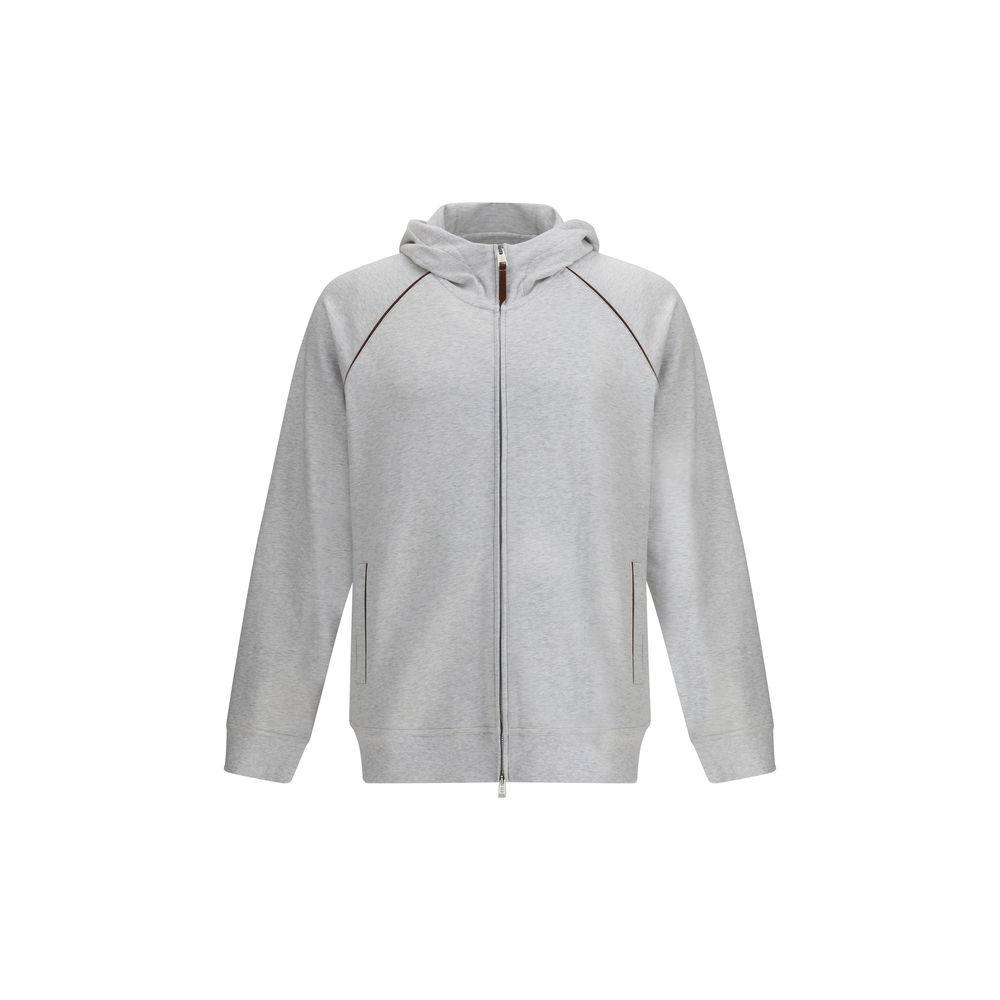 Brunello Cucinelli hoodie i bomull