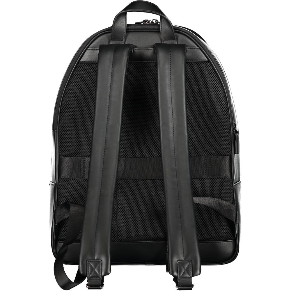 Tommy Hilfiger svart polyesterryggsäck