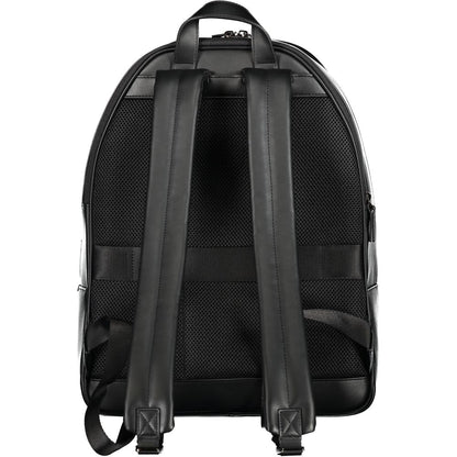 Tommy Hilfiger svart polyesterryggsäck