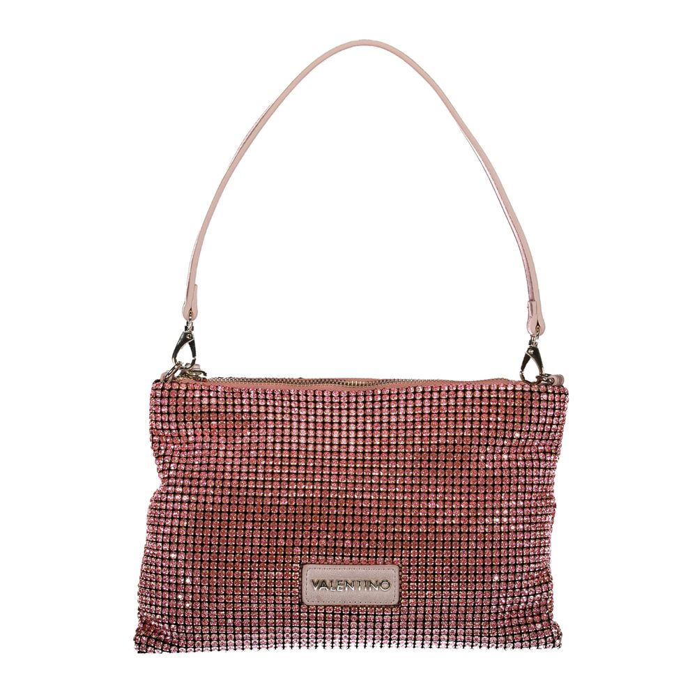 Mario Valentino Rosa Polyester Damhandväska