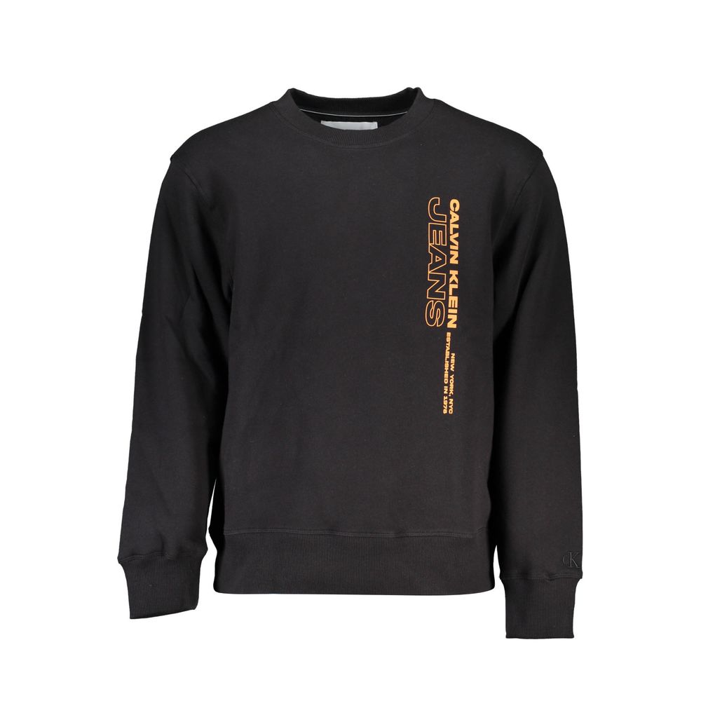 Calvin Klein Sleek bomullsblandad tröja med rund halsringning