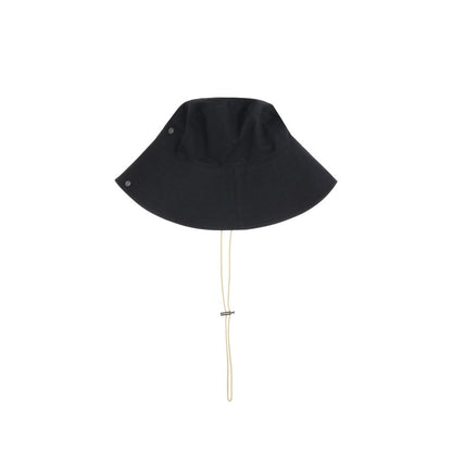 Burberry Bucket Hat med rutig kant och gabardin