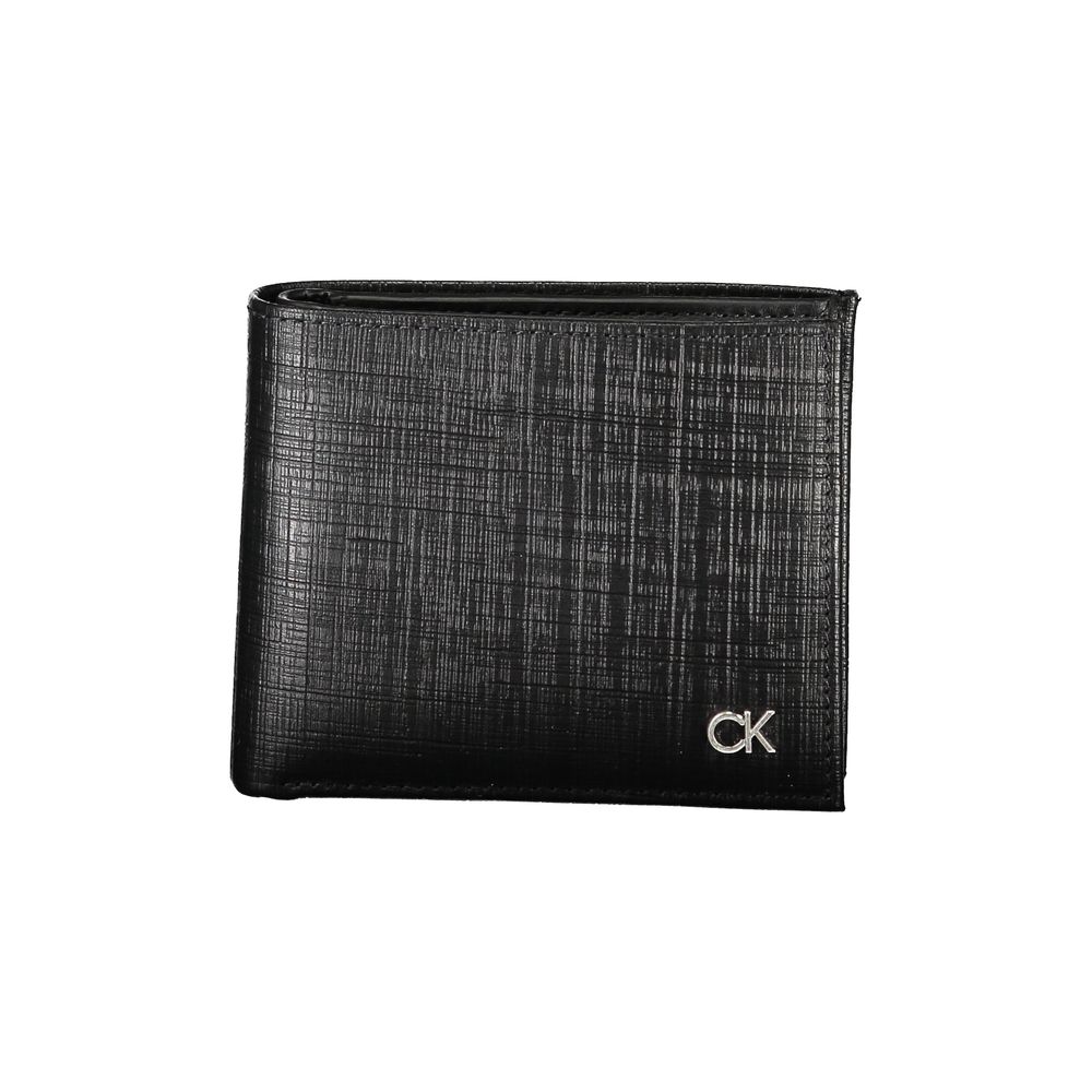 Calvin Klein Elegant Läderplånbok med Dubbla Fack