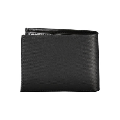 Calvin Klein elegant svart läderplånbok med RFID-blockering