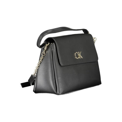 Calvin Klein svart polyesterväska för kvinnor