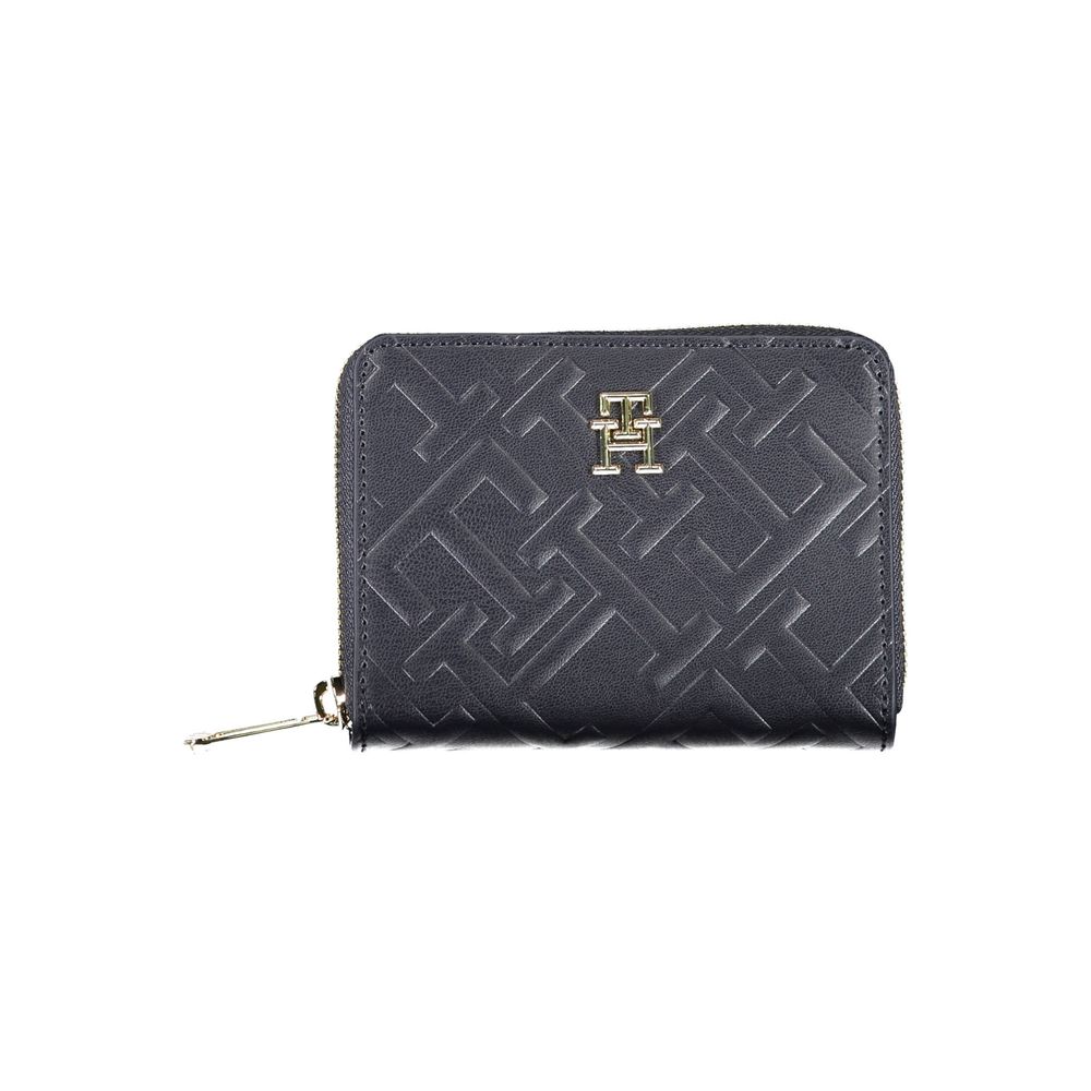 Tommy Hilfiger Blå Polyeten Damplånbok