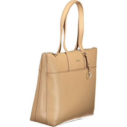 Calvin Klein Beige Polyester Damväska