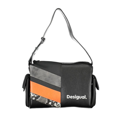 Desigual svart handväska i polyeten