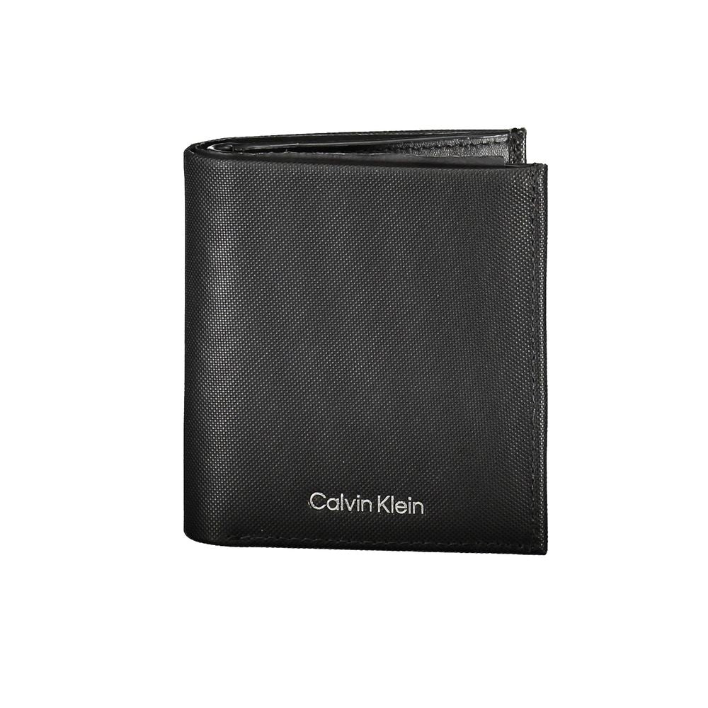 Calvin Klein Sleek Läderplånbok med Vikbarhet och RFID-block