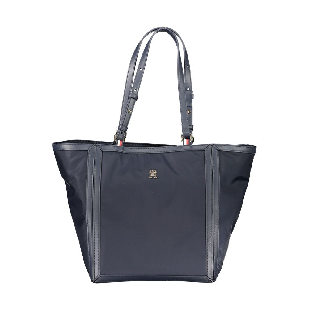 Tommy Hilfiger blå polyesterväska