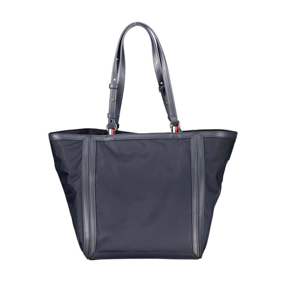 Tommy Hilfiger blå polyesterväska