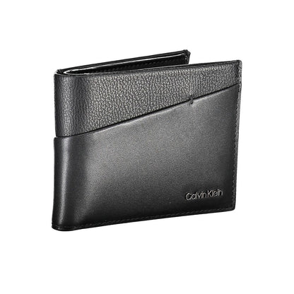Calvin Klein Sleek Läderplånbok med Vikbar Mönster och RFID-blockering