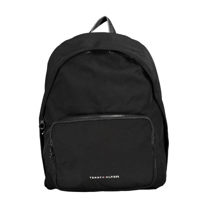 Tommy Hilfiger Chic Urban svart ryggsäck med laptopfack