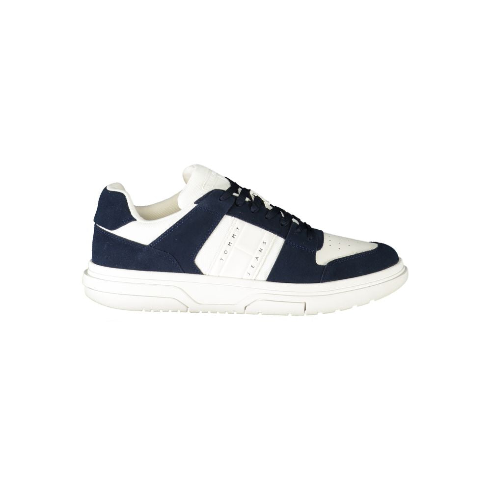 Tommy Hilfiger Blå Polyester Sneaker