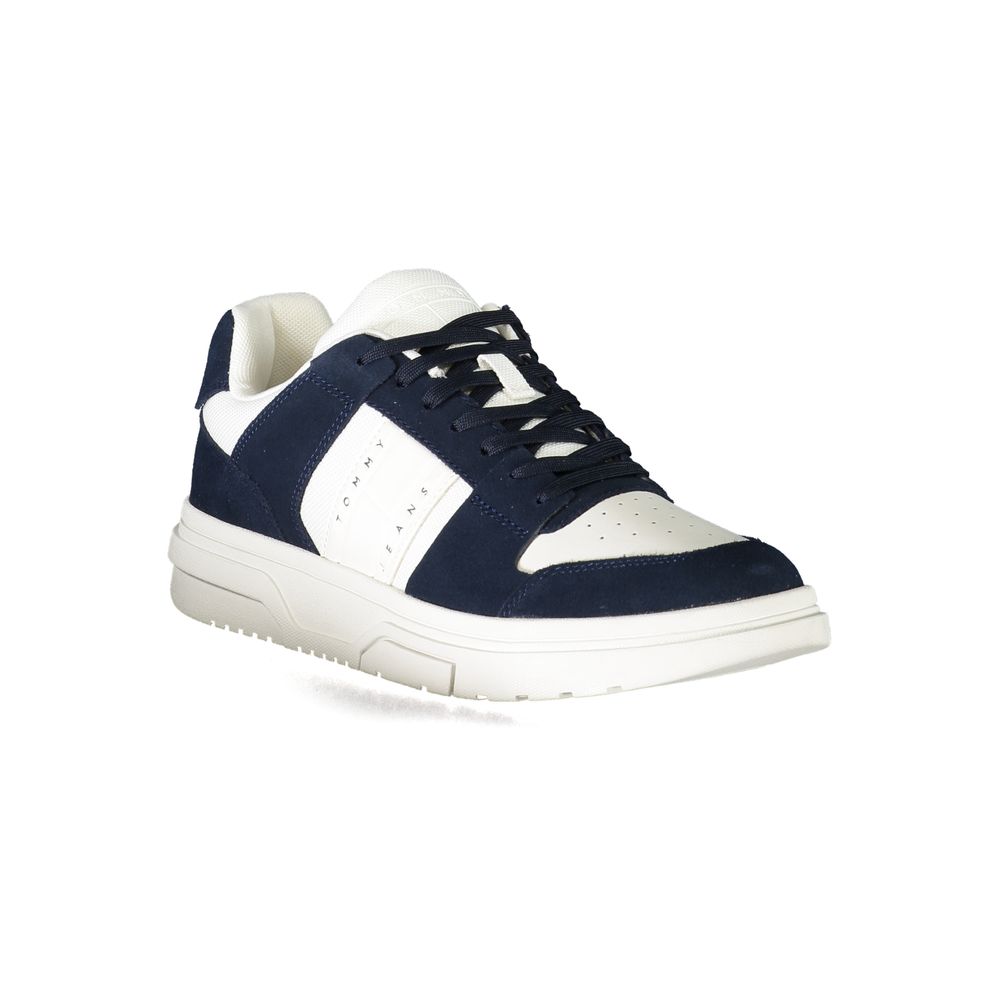 Tommy Hilfiger Blå Polyester Sneaker