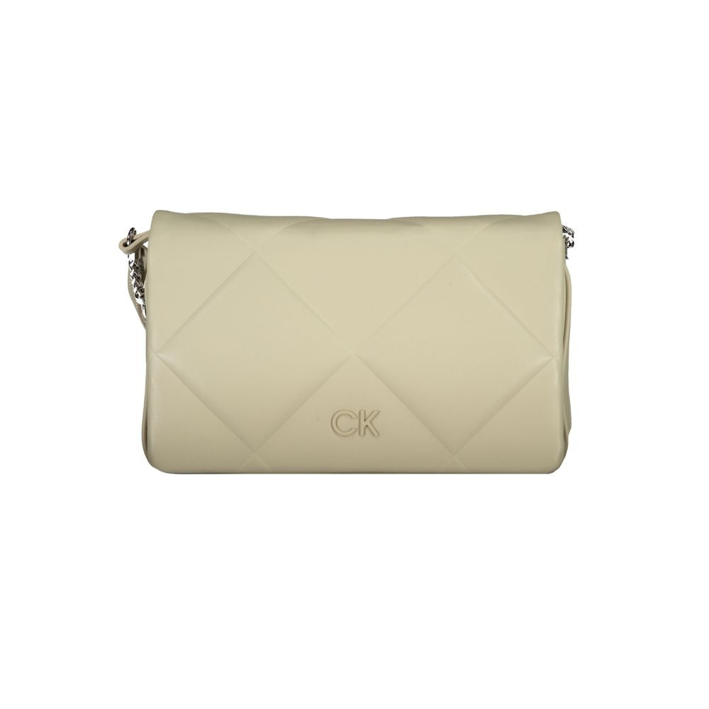 Calvin Klein Beige Bomullsväska