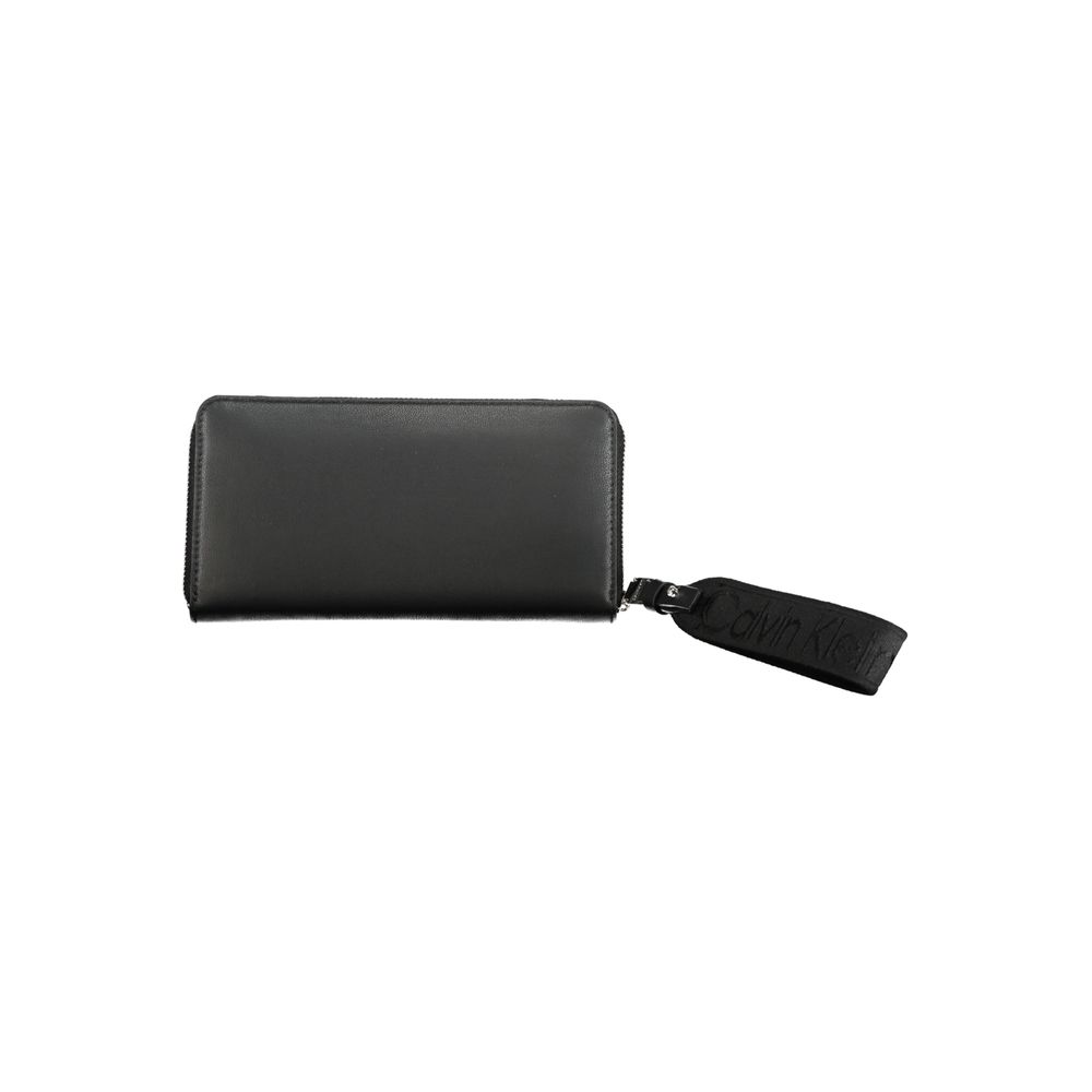 Calvin Klein svart polyetenplånbok