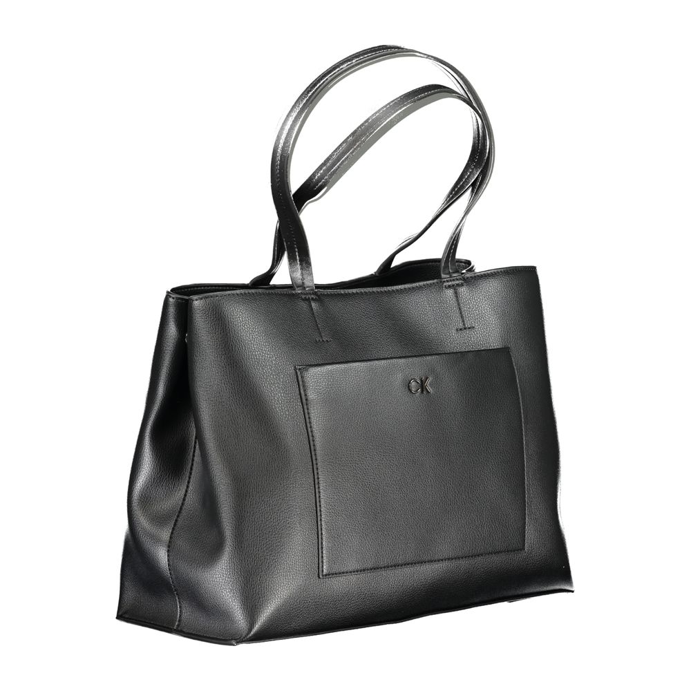 Calvin Klein svart polyesterväska