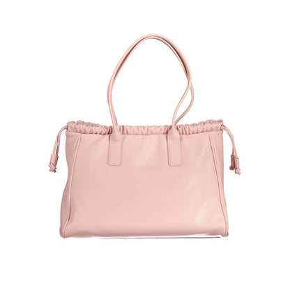 Mario Valentino Rosa Polyeten Handväska