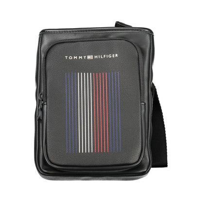 Tommy Hilfiger svart axelväska i polyeten