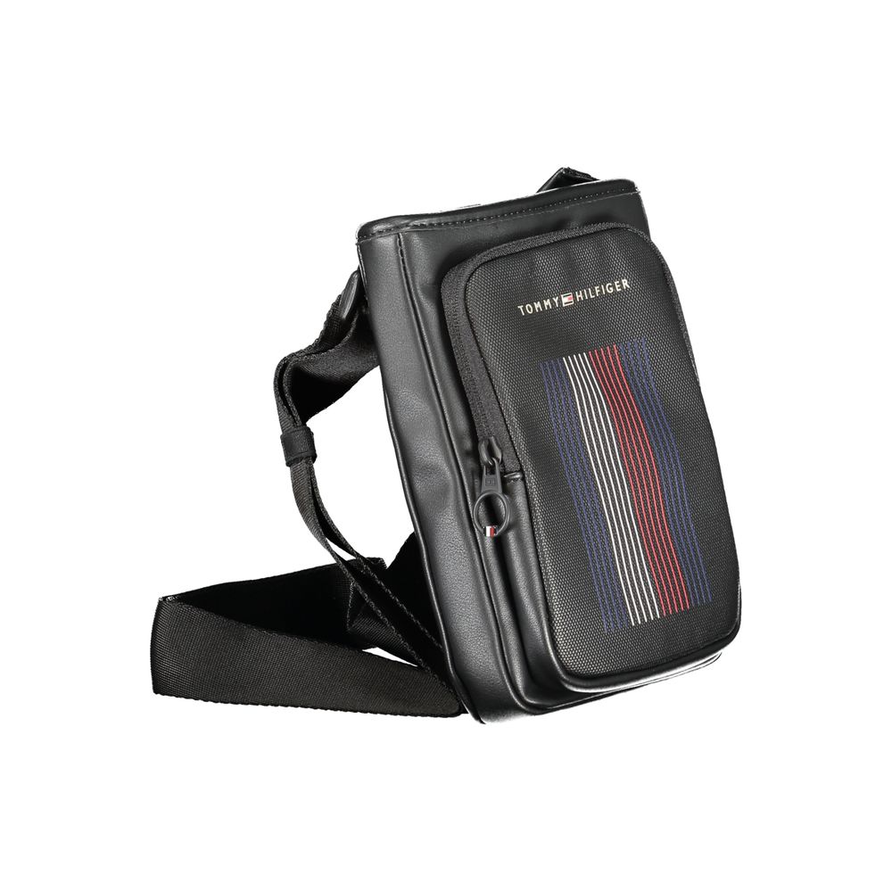 Tommy Hilfiger svart axelväska i polyeten